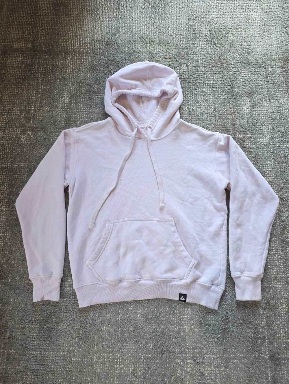 American Giant Women’s Pullover Hoodie Pink Made in USA Size Medium